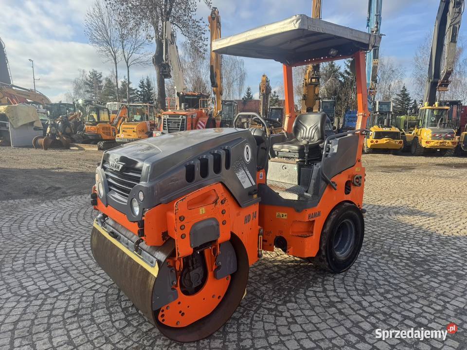Walec Hamm HD14 VT GumaStal Chojnów