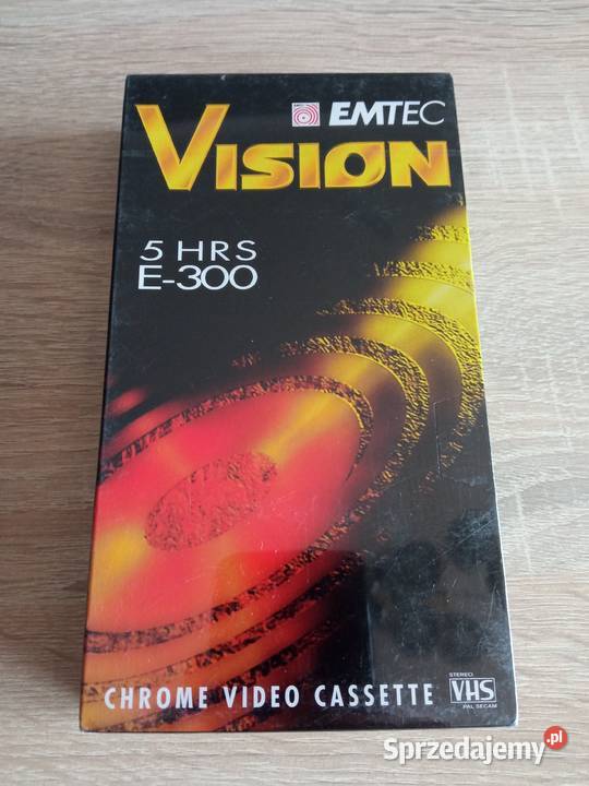 Emtec Vision E-300 nowa kaseta VHS 5 godzin SP