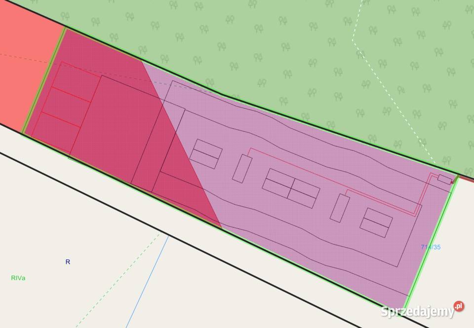 Działka inwestycyjna PępiceSkarbimierz 726 ha