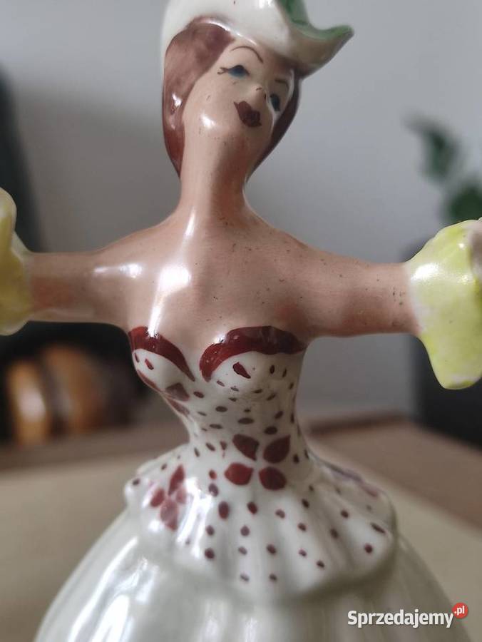 Tancerka Steatyt Buksowicz unikatowy klasyk Porcelana i szkło