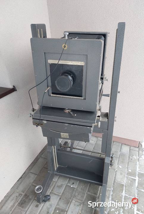 Aparat wielkoformatowy studyjny Globica obiektyw Tczew