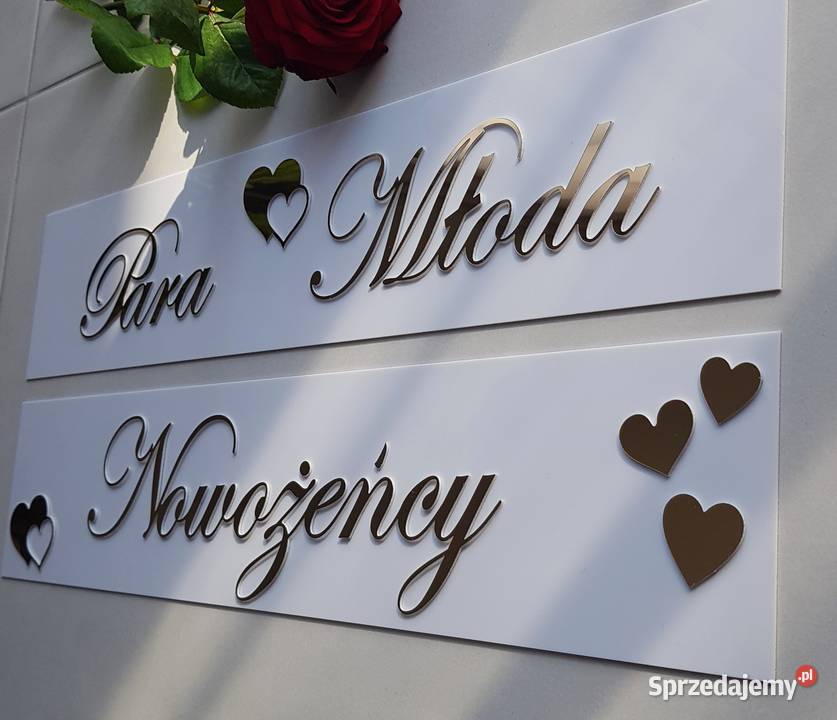 Tablice ślubne na rejestrację śląskie Częstochowa