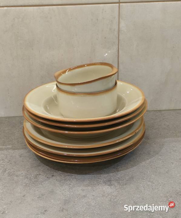 talerze miseczki porcelit Tułowice 9