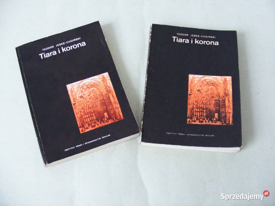 Tiara i korona Tom 1 4 w dwóch książkach komplet Oborniki Śląskie