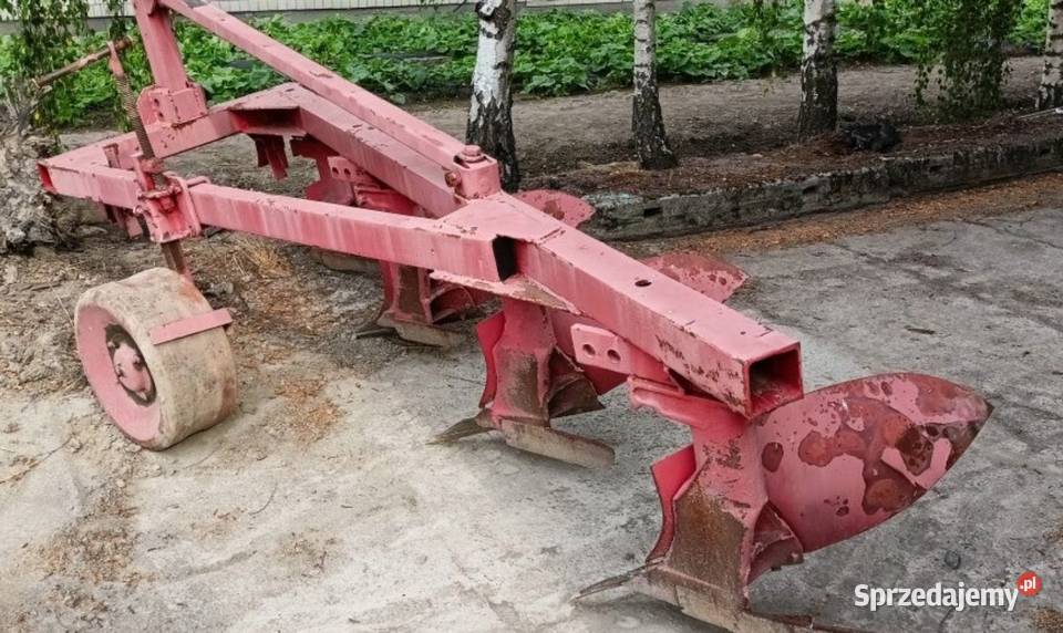 Pług zagonowy 4 skibowy ruski rosyjski