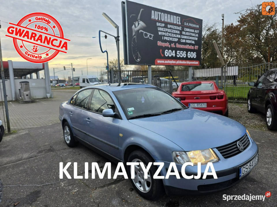 Volkswagen Passat 16 Benzyna 102 Klimatyzacja centralny zamek pomorskie Słupsk