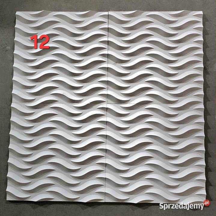 WYPRZEDAŻ Dekoracyjne płytki gipsowe 3d na Bielawa