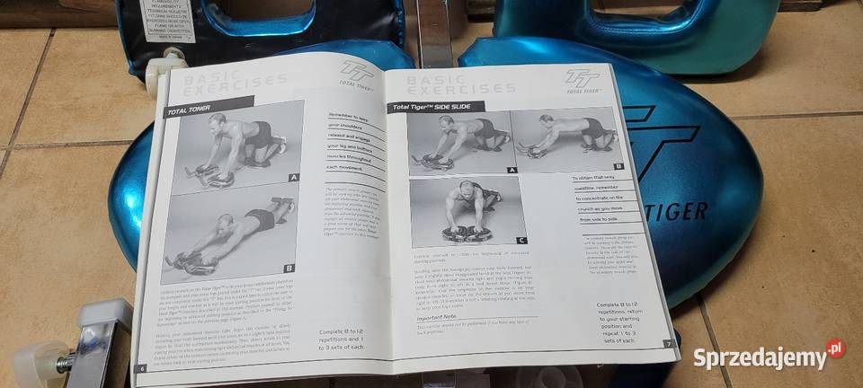Przyzad do ćwiczenia mięśni Total Tiger Gdańsk sprzedam
