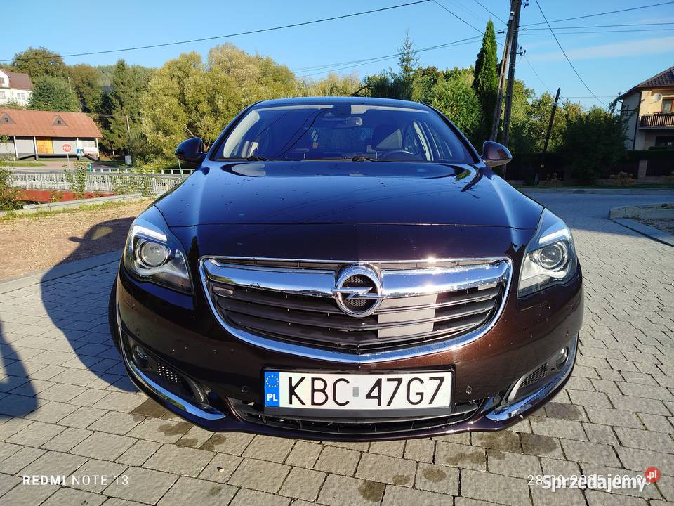 Opel Insignia A 20T 4x4 RADAR klimatyzacja Żegocina