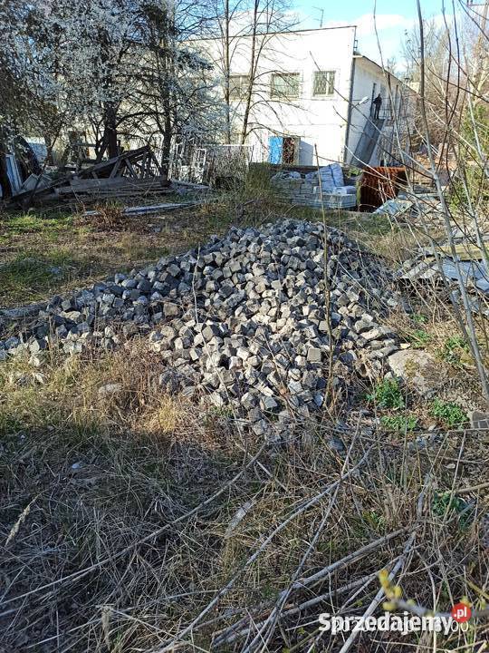 Kostka rozbiórkowa granitowa Materiały budowlane