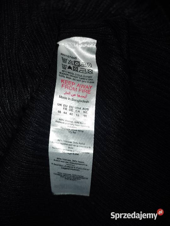 44XXL Boohoo Długa ołówkowa sukienka dzianinowa Spódnice i sukienki Kraków sprzedam
