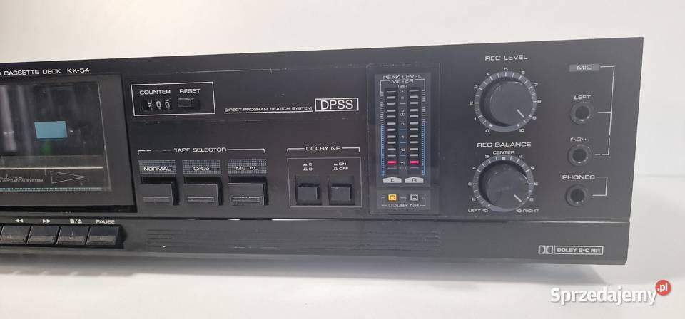 Magnetofon Kenwood KX54 wielkopolskie Międzychód