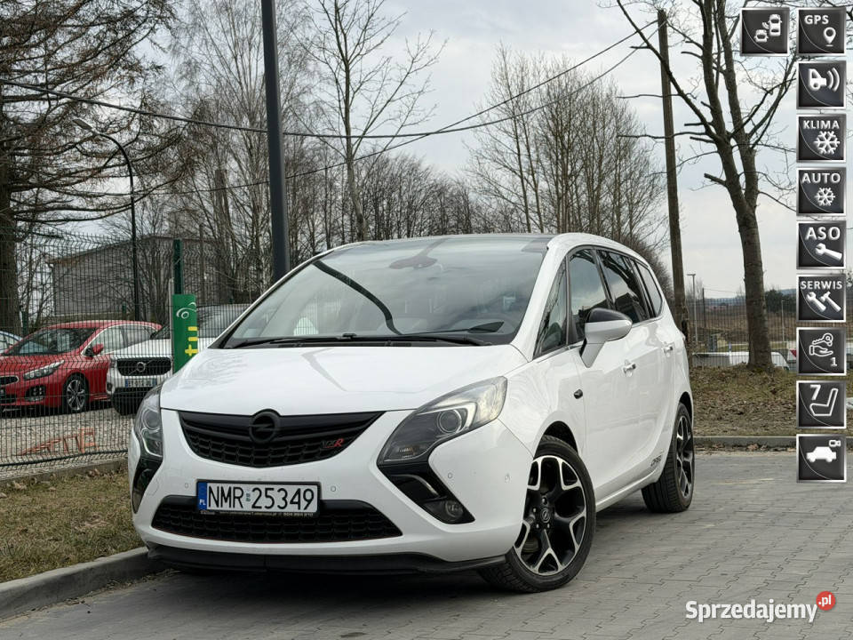 Opel Zafira 20 CDTI 165 LED 7 OSOBOWY Nawigacja czujnik deszczu warmińsko-mazurskie Mrągowo