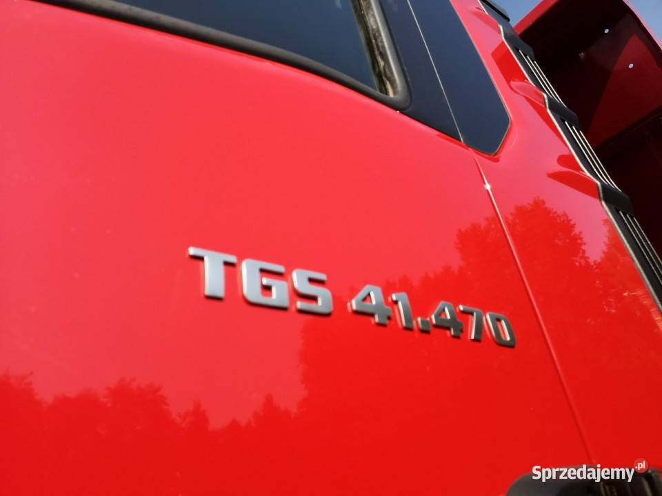 MAN TGS 41470 KH KIPPER 8x6 Manual Salon Polska Daleszyce sprzedam