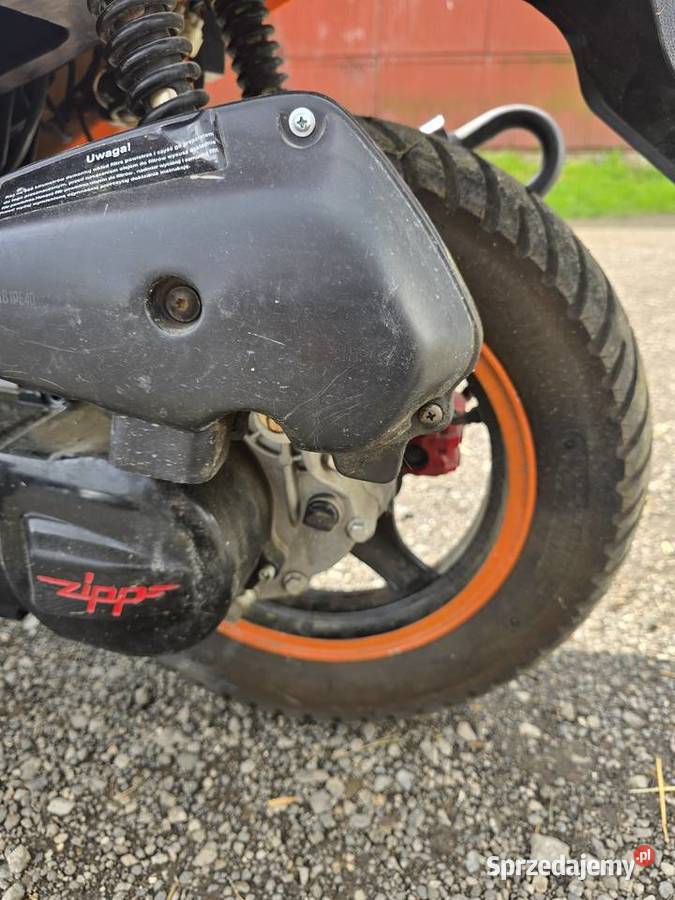 Skuter Zipp Quantum Rs50 Zarejestrowany opłacony garażowany sprzedam