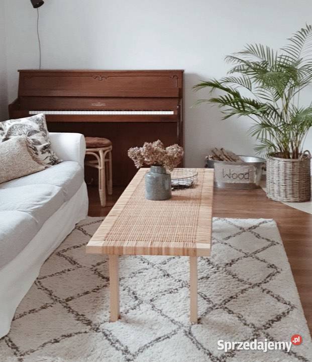 Ława stolik Ikea Stockholm 2017 rattan