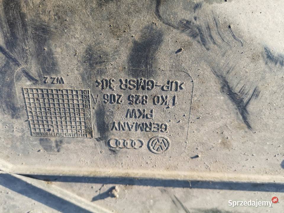 OSŁONA PODWOZIA AUDI A3 LIFT VW GOLF 1K0825206A Przystajń sprzedam