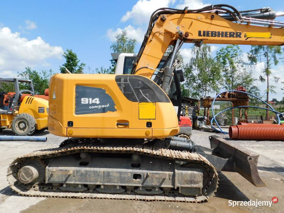 Liebherr 914 Compact 2014r ramie 3 częściowe nie Koparki sprzedam