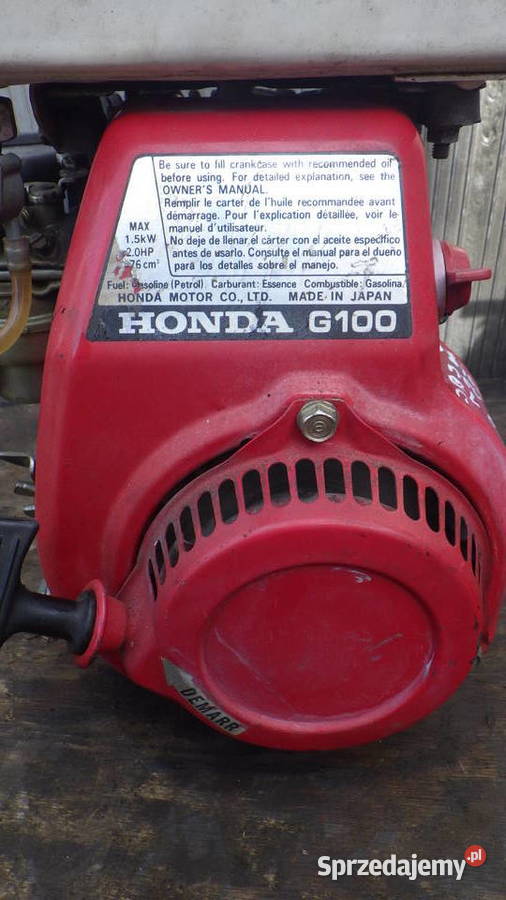 Honda G100 Silnik Spalinowy Japonski Kompletny Pozostałe Krasne