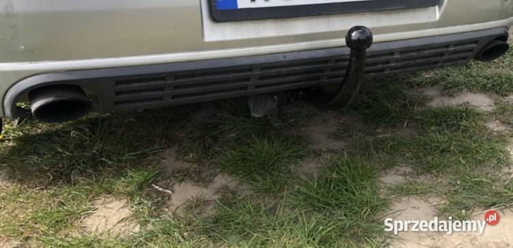dokładka tył Opel Vectra c Gts 2 wydechy