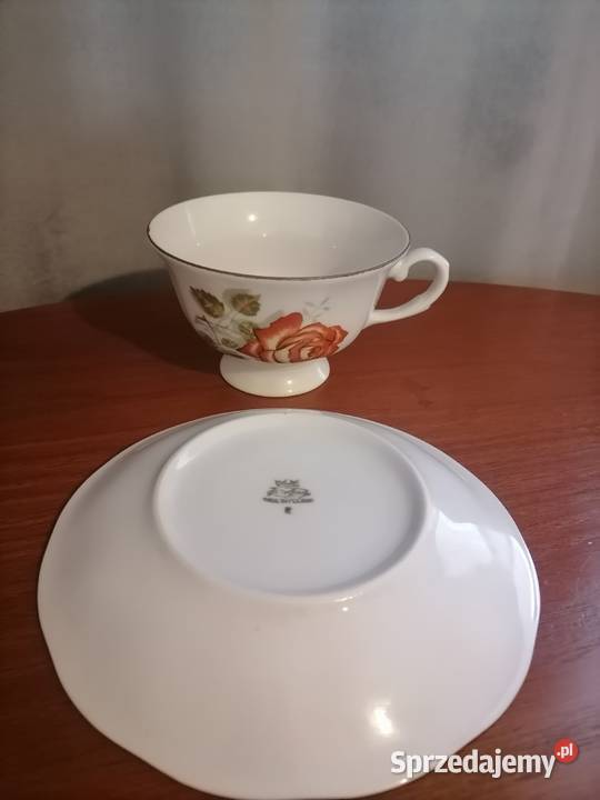 Duet Róża Pomarańczowa Karolina PRL sprzedam