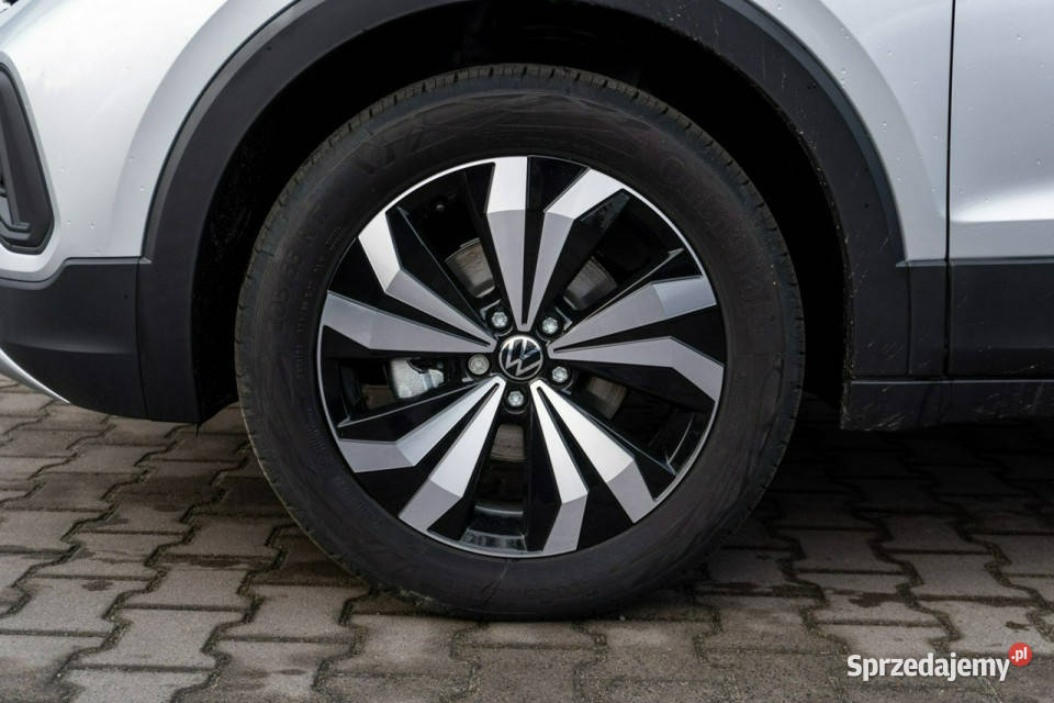 Volkswagen TCross Life Plus 10 TSI 95 Dostępny srebrny T-Cross Łódź