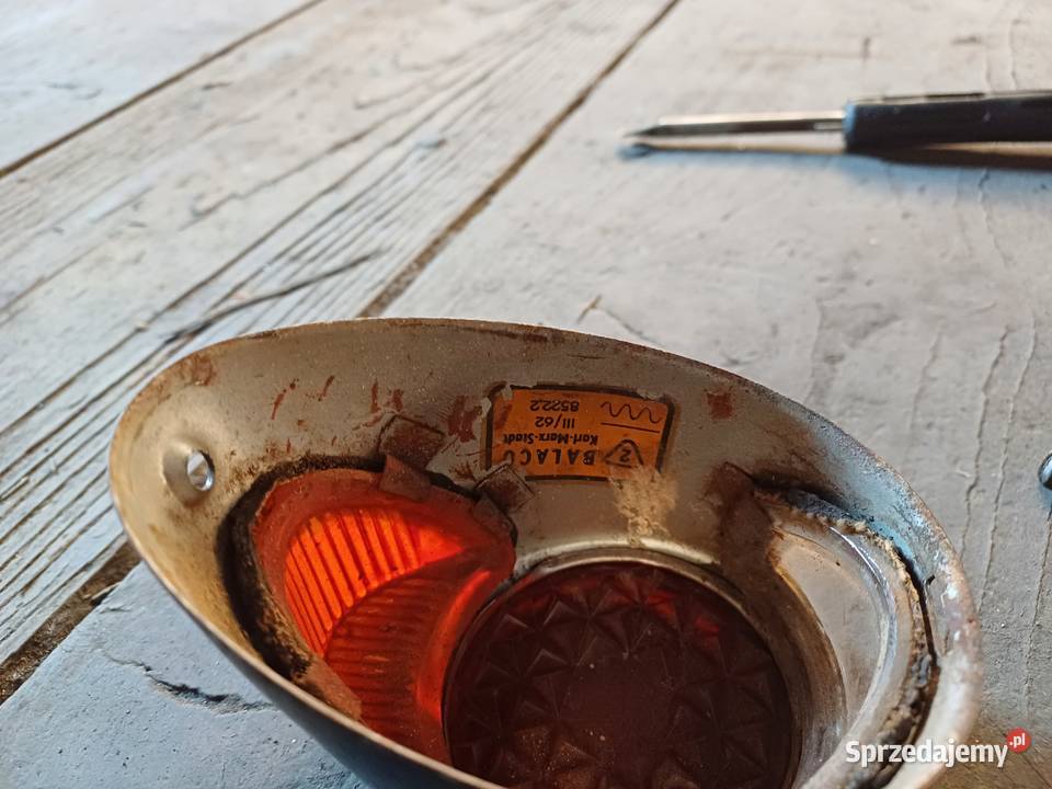 Tylna lampka żółwik Simson Avo Świdnica Polska