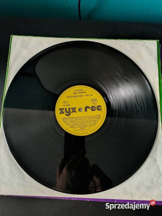 Italo Boot Mix Vol 7 Vinyl 12 ZYX 1986 Tychy