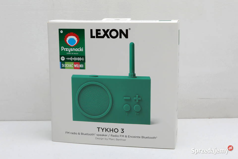 Głośnik Radio FM Bluetooth LEXON TYKHO 3 Fabr Białystok
