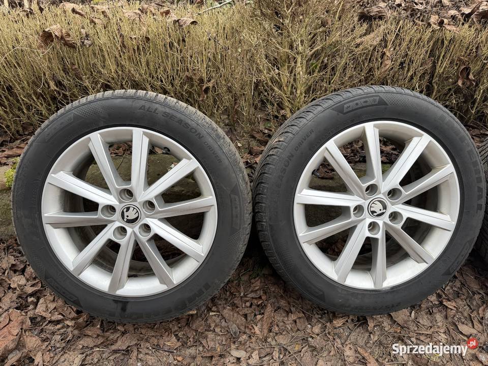 Alufelgi oryg Skoda 17 5x 112 Octavia Yeti dolnośląskie Góra sprzedam