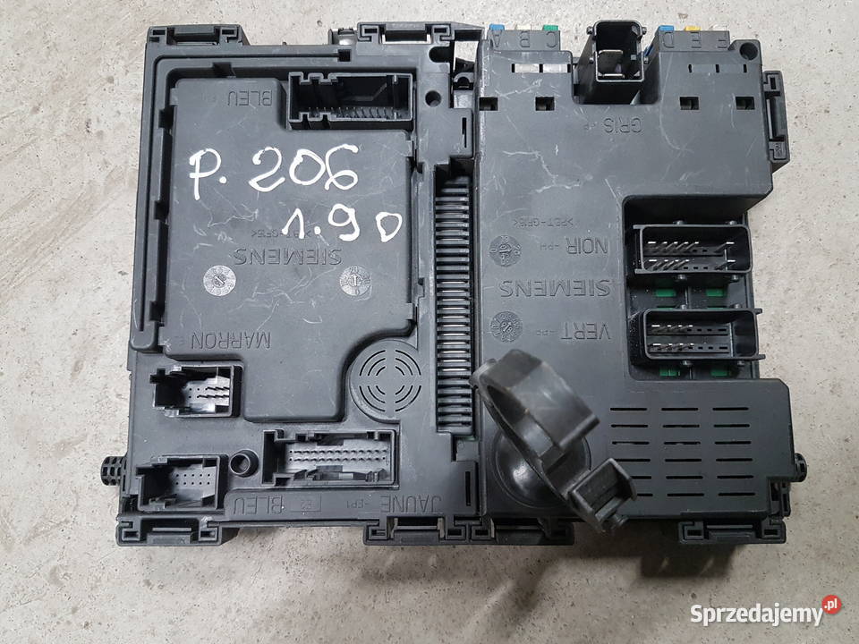 PEUGEOT 206 19 DIESEL MODUL BSI T1 B2 STEROWNIK wielkopolskie Turek