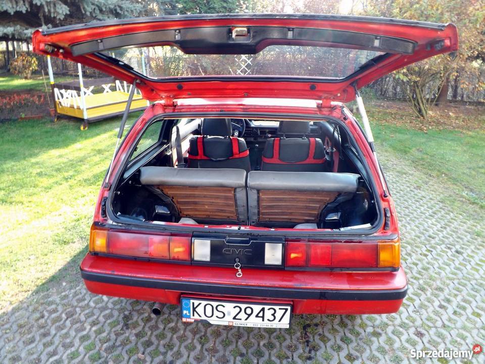 Honda Civic 1987 12 JDM cult rarytas Youngtimer małopolskie