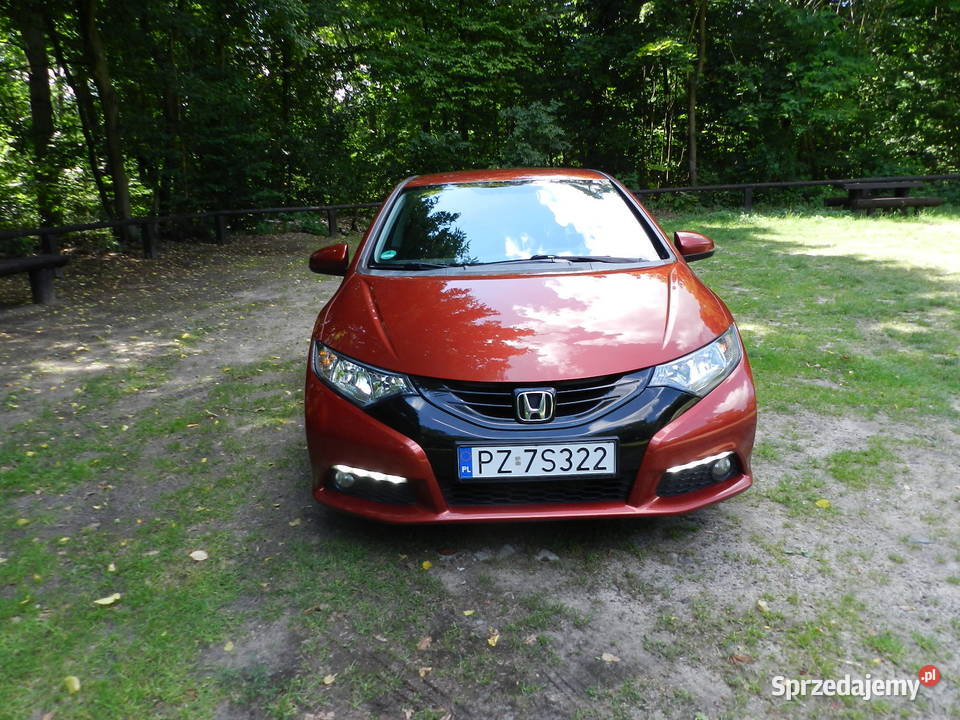 Honda Civic IX śliczna zadbana 18 AUTOMAT światła do jazdy dziennej Civic Puszczykowo