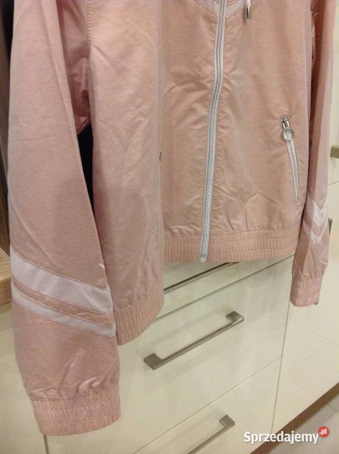 Kurtka Wiatrówka Damska HOLLISTER M NOWA różowy Nowa Sól