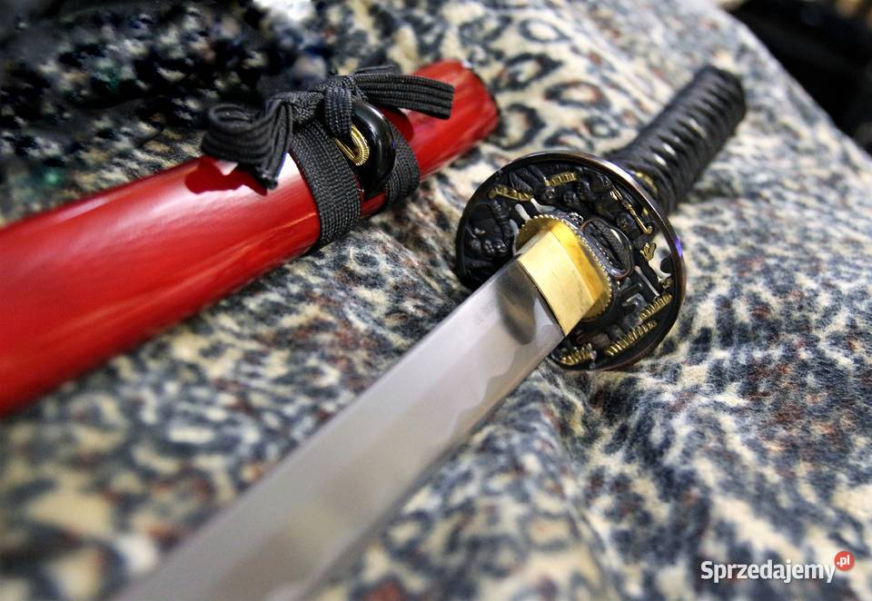Miecz Samurajski Katana ostra pokrowiec podlaskie Sokółka