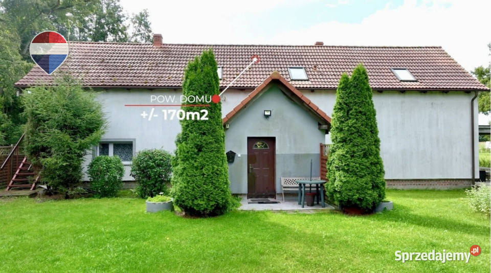 Na sprzedaż sielski dom oaza przyrody lubuskie Gościm