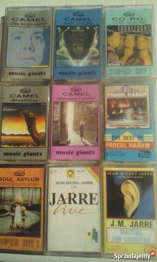 Kasety magnetofonowe rozni wykonawcy Gliwice