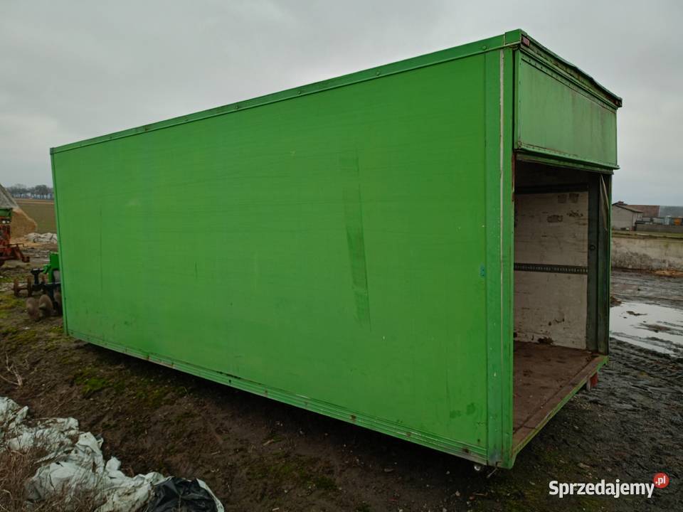 Kontener izoterma garaż barak Gostyń