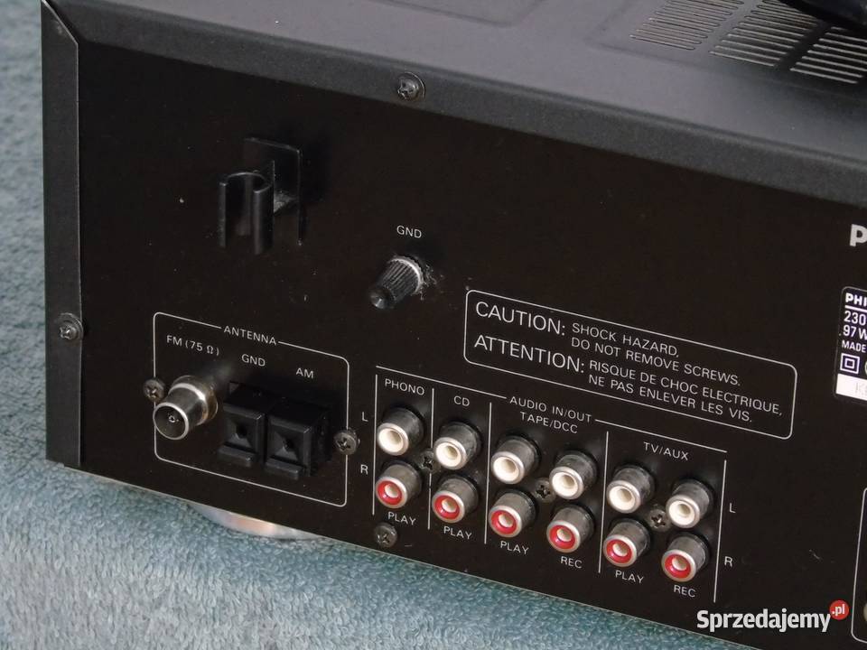 Amplituner Philips FR911 pilot mocny i sprawny Jasło