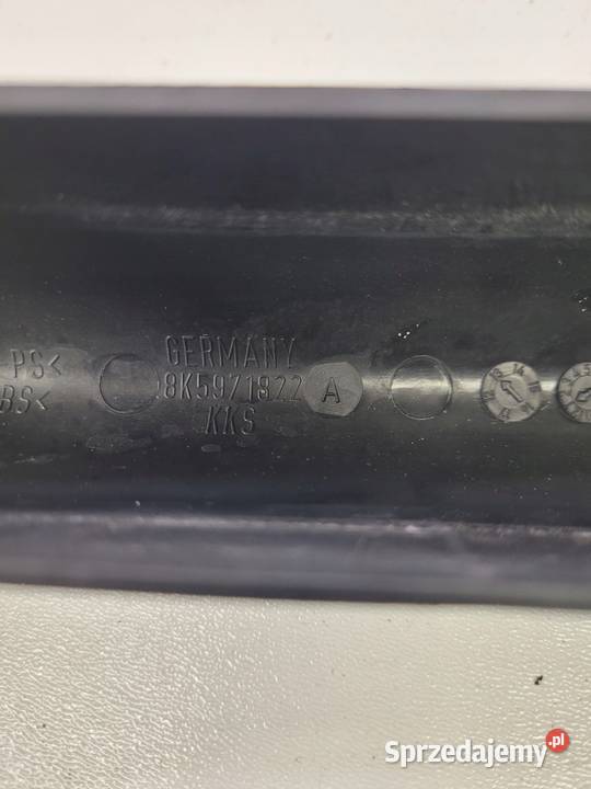 OSŁONA ZAWIASU PRAWA AUDI A4 B8 LIFT 8K5971822A śląskie Przystajń