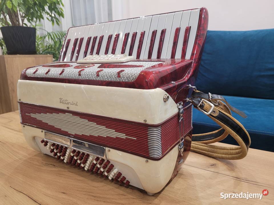 Akordeon Włoski Victorini 96 basów 3 chóry Rzeszów