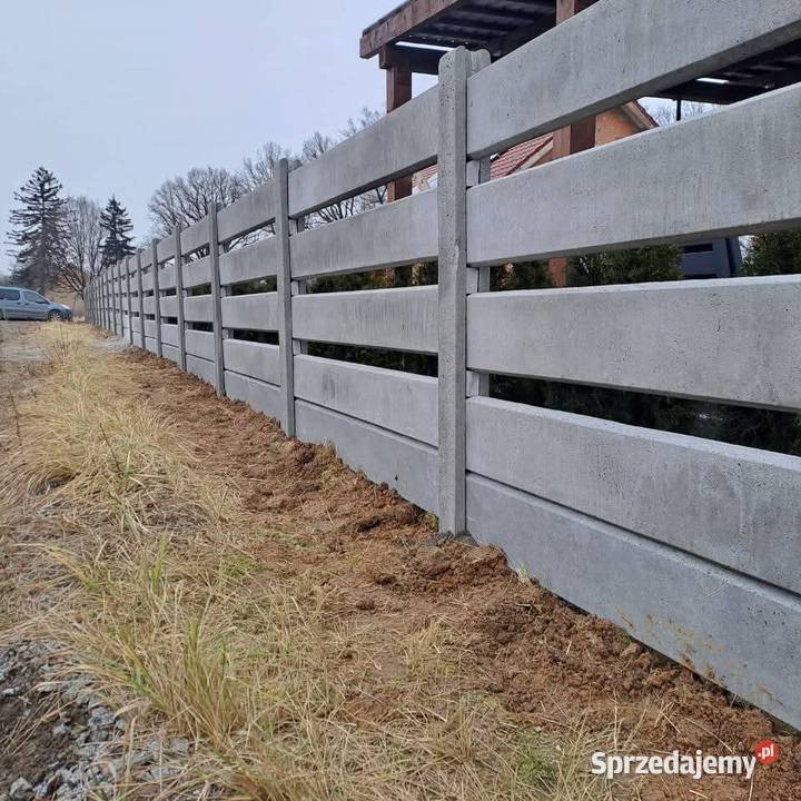 Ogrodzenia betonowe Bolesławiec