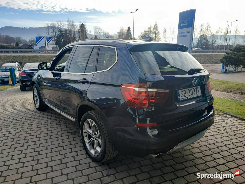 BMW X3 Krajówka lakier oryginalny 100 F25 2010 klimatyzacja X3 Ustroń