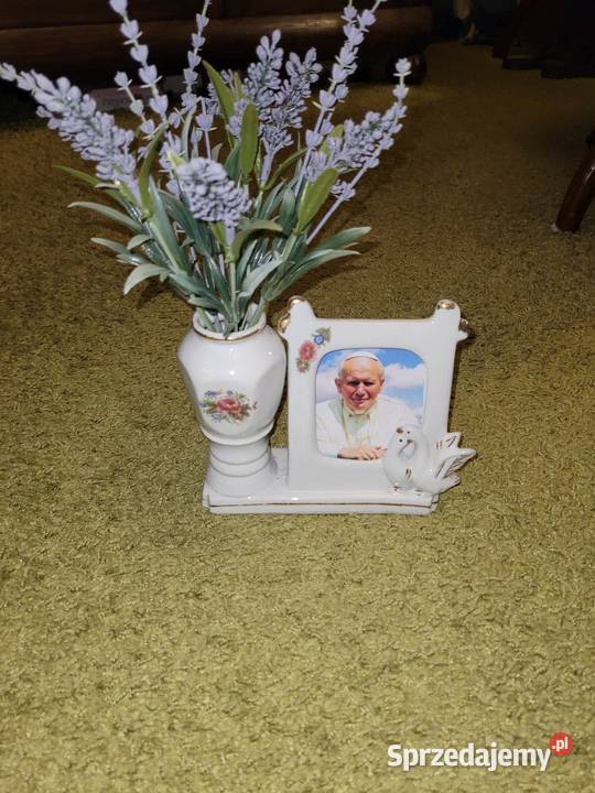 Piękna antyczna ramka porcelanowa Warszawa