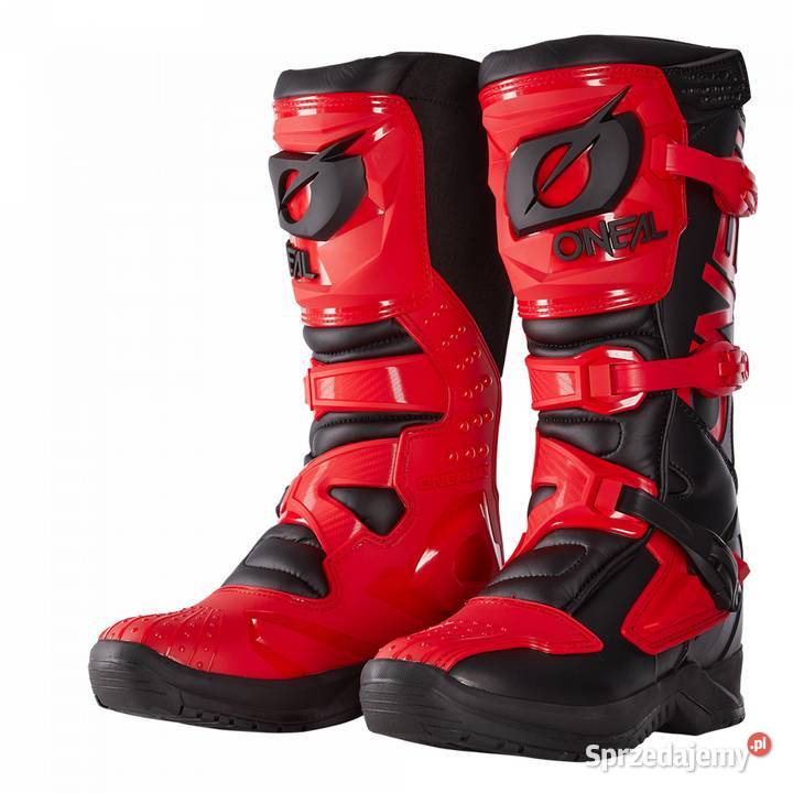 BUTY CROSS ENDURO O NEAL RSX V25 BLACK RED Mrągowo