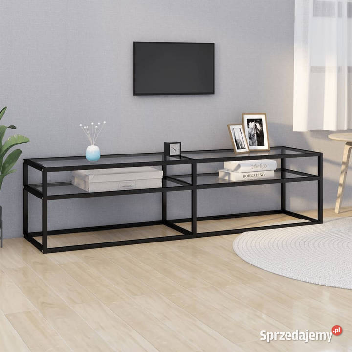 Szafka pod TV przezroczysta 160x40x405 hartowane Warszawa