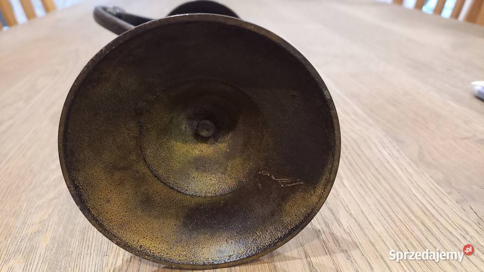 Dzwonek metalowy stojacy stołowy 676 Gawroniec