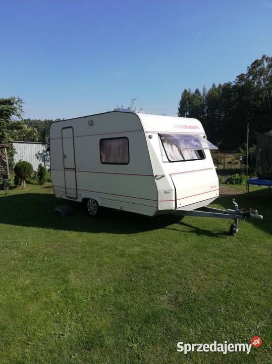 Przyczepa kempingowa Dethleffs kamper namiot