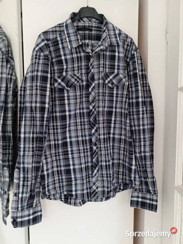 Koszula Męska Bawełna Nowa Premium By JackJones Rozmiar L Odzież codzienna