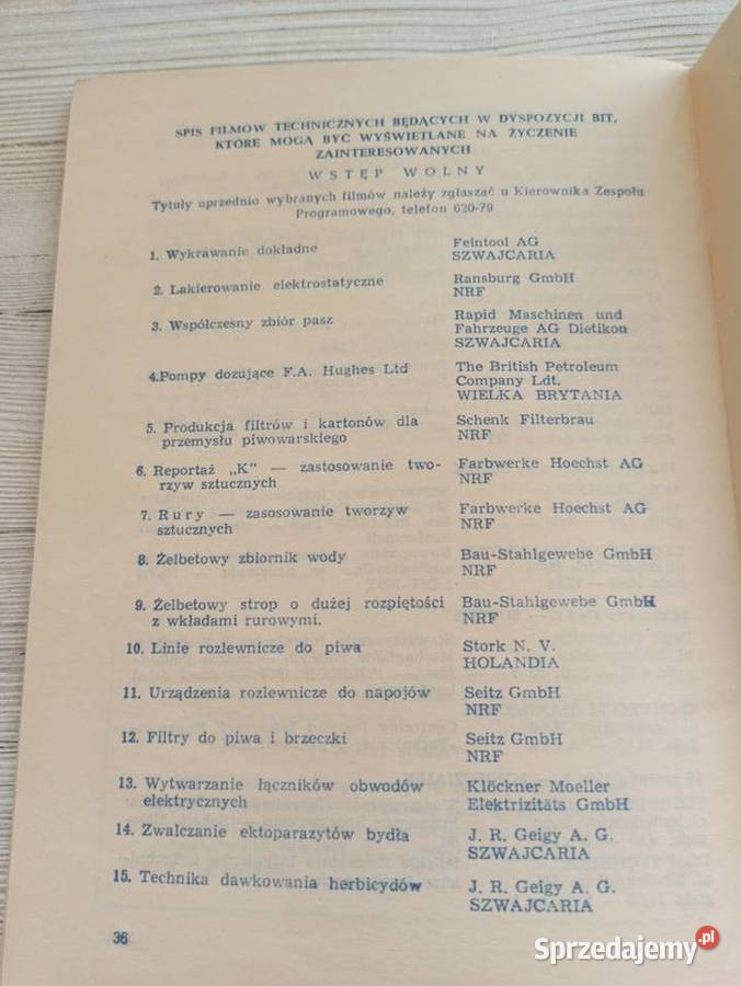 Program Prelekcji Specjalistycznych w okresie 38 Bielsko-Biała sprzedam